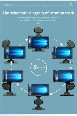 Алюминиевый сплав Шейный терапевтический инструмент для ноутбука LCD монитор для облегчения боли